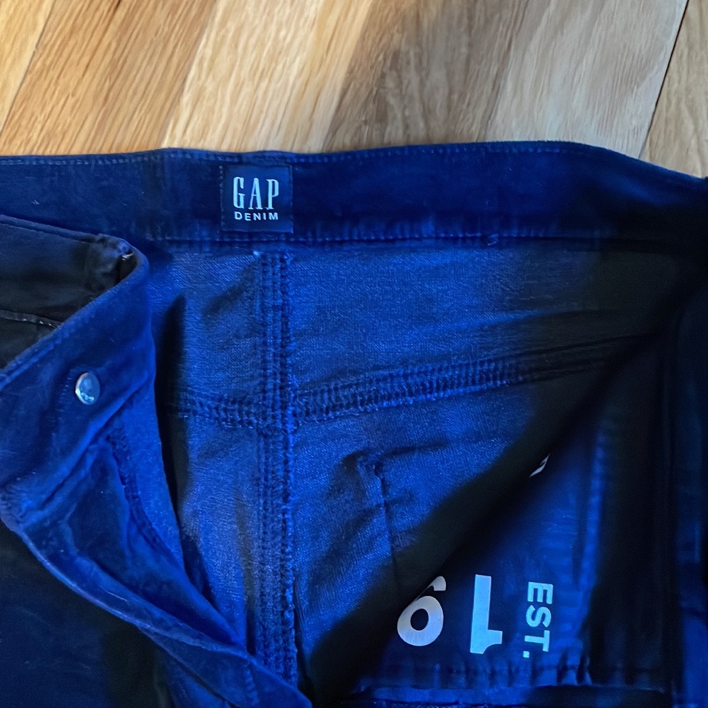 GAP Women's Skinny Pants - Deep Blue - Picture 2 of 3